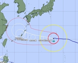 大型で非常に強い台風13号　沖縄本島7日から9日まで暴風長引く恐れ　直撃時に動き「ゆっくり」予想【予想接近時間の一覧あり】