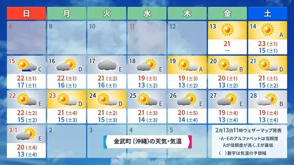 「先週末からの大寒波で何が降った？ 沖縄・10年前の“雪騒動”と比べてみると…」の画像
