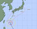 「【台風6号】沖縄本島を直撃へ　1日明け方に本島中南部で暴風警報の見込み（5月31日午後6時）」の画像1