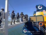 「久米島オーシャンジェット「つむぎ」が運航再開　海底接触事故で2カ月運休　初便に107人」の画像1