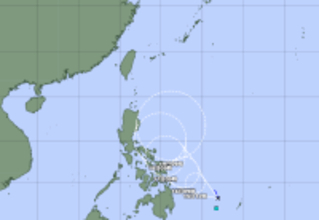 発生したら7年ぶりの1月台風に　フィリピン東に熱帯低気圧