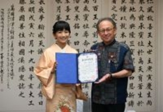沖縄美ら島大使にモデル・タレントの武智志穂さん 地域の魅力発信へ