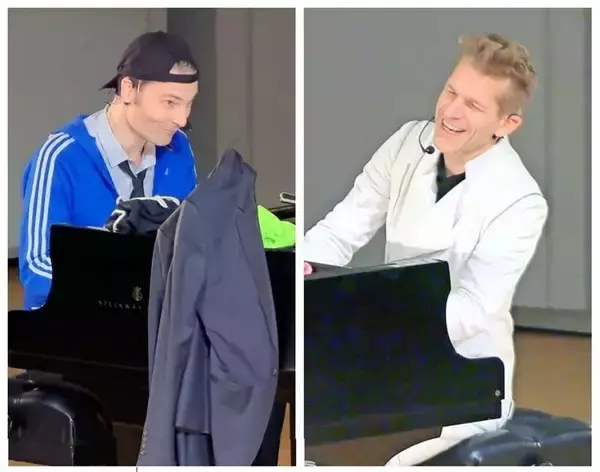 「両手の指が20本あるようですごい迫力」　超絶技巧の2人の「ピアノ・バトル」に会場沸く