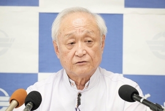 「事件性はないと聞いている」 宜野湾市の松川正則市長の死去を受け会見　和田敬悟副市長が職務代理者に