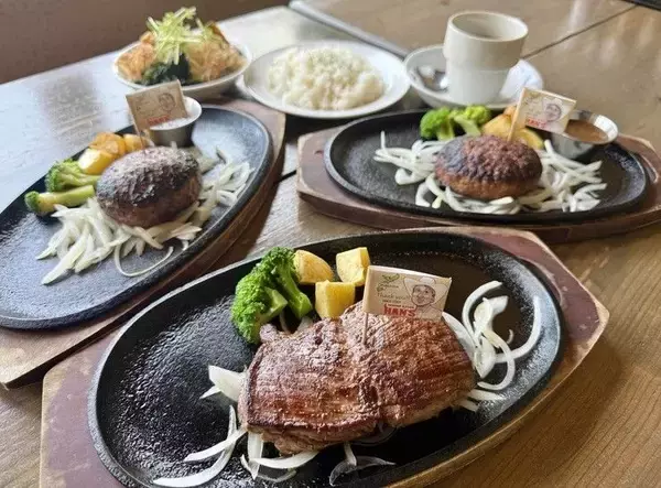 【北谷町】ステーキハウス『JUMBO STEAK HAN'S 北谷デポセントラル店』でランチ♪【美ら浜つーしん】