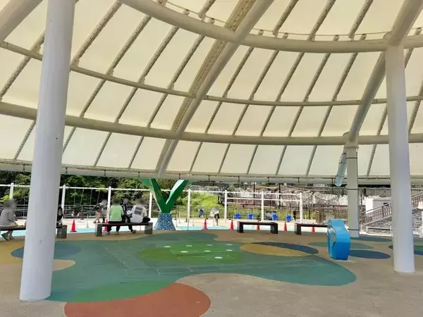 「【沖縄市】水遊びの季節到来！「沖縄こどもの国」スプラッシュパーク噴水エリア☆2026年度は4月25日(土)よりスタート♪【美ら浜つーしん】」の画像