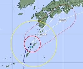 【台風6号】沖縄本島中南部と久米島の暴風警報を解除　北部は暴風に警戒（6月2日午前5時）
