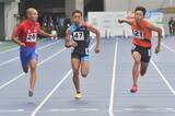 「平仲（那覇西高）、100メートル3位　少年男子Ｂ　国民スポーツ大会」の画像1