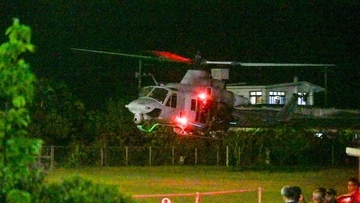 【速報】米軍UH1ヘリが名護・許田野球場に不時着　少年野球の練習中、周辺に住宅も【動画多数】