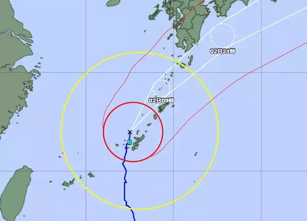 「【台風６号】沖縄本島直撃、９人けが　うるま市で最大瞬間風速40.6メートル観測　各地で倒木も相次ぐ」の画像