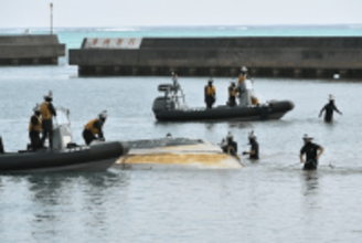 【速報】辺野古沖で抗議船２隻が転覆　男女２人が意識不明　平和学習の同志社国際高校の生徒乗船