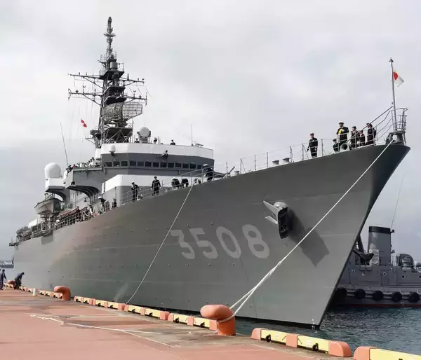 海自の練習艦、那覇港に寄港　研修や休養目的　平和祈念公園や旧海軍司令部壕を訪問へ