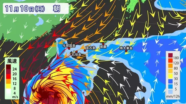 「台風26号、急カーブで沖縄に影響する恐れも　来週は荒れた天気に警戒を」の画像