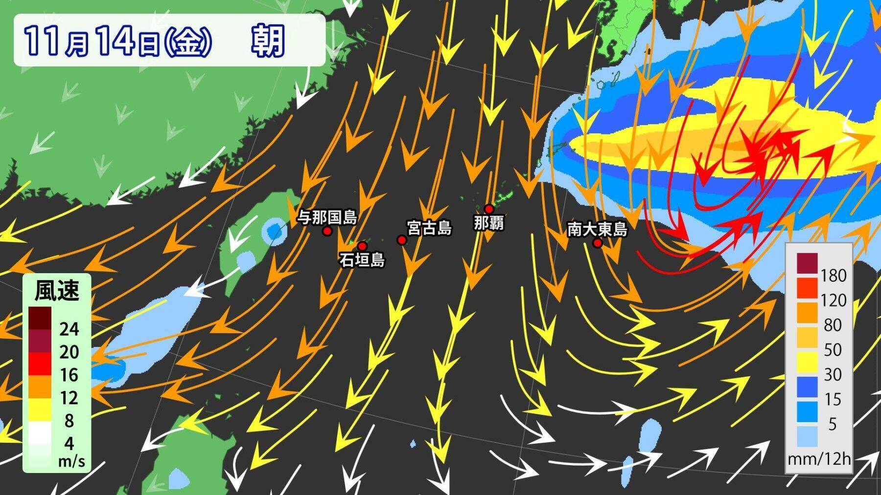 台風26号、急カーブで沖縄に影響する恐れも　来週は荒れた天気に警戒を