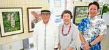 「絵画が趣味の夫婦　貧困解消へ売り上げを寄付　「沖縄の子どもの成長に役立ちたい」　浦添で展示販売中」の画像1