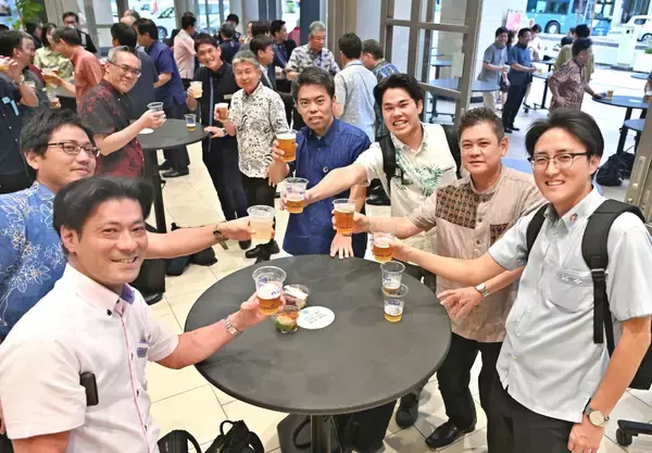 ジャズ生演奏に特製生ハム　オリオンと共に優雅なひととき　きょうまで「ビアナイト」