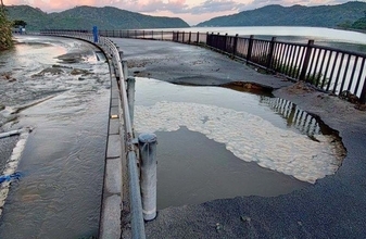 37万世帯で断水の恐れ　沖縄本島中南部の17市町村　北部の水源の水道管破裂　きょう25日午前にも復旧見通し
