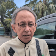 【速報】辺野古沖で抗議船転覆　玉城デニー知事「緊急に対応を協議」