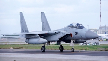 空自F15から部品落下　那覇空港から沖縄西方海上の間で　那覇基地所属