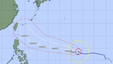 【台風9号】10日ごろ非常に強い勢力で沖縄接近へ　暴風域伴う恐れ