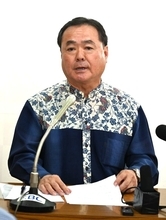 「党勢拡大の方向性が一致せず」　社民党副党首の新垣邦男氏、会見で離党の理由語る　党唯一の衆院議員