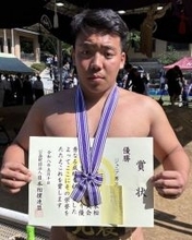 【速報】玉城鳳真（北部農2年）が優勝　相撲の全日本個人体重別ジュニア100キロ未満級　世界選手権へ