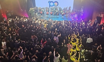 ブラジルと沖縄の絆　県人会が創立100周年　北中南米各国の県系人も祝福