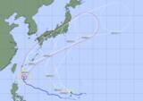 「【台風7号】沖縄本島地方を直撃のおそれ　26日に暴風警報の見込み、気象台「早めの台風対策を」（24日午前9時）」の画像1