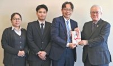 ［未来支える］あっぷる　20万円寄付　保険代理店運営　貧困解消へ支援