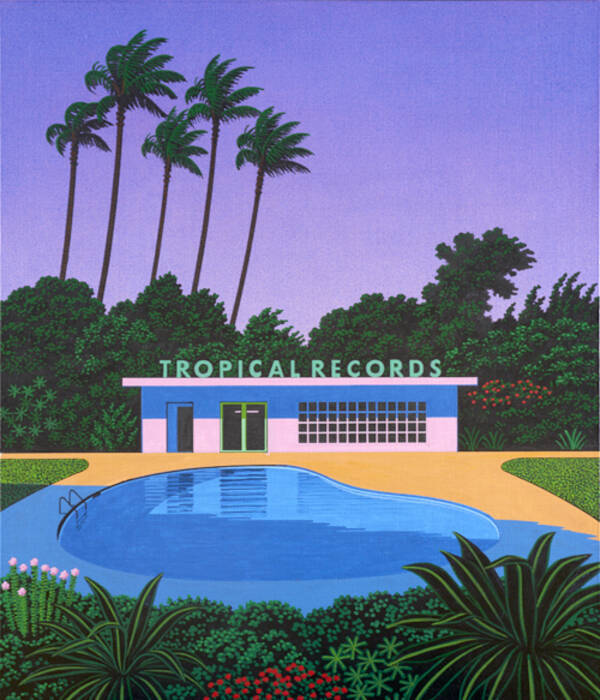 永井 博が描き下した Record Store Day オフィシャルイラストが公開 17年4月13日 エキサイトニュース