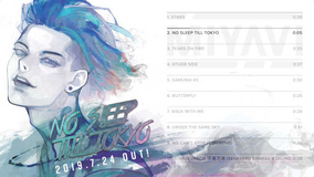 MIYAVI、ニューアルバム『NO SLEEP TILL TOKYO』の全曲試聴映像を解禁