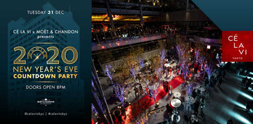 渋谷にオープンしたCÉ LA VI TOKYOでカウントダウンパーティ開催