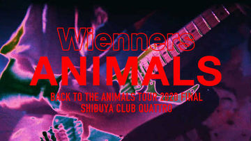 Wienners、ニューアルバム初回限定盤＆重量盤より「ANIMALS」のライブ映像を公開