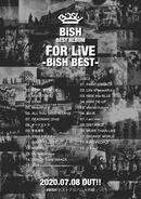 BiSH、ベストアルバム『FOR LiVE -BiSH BEST-』の収録曲＆未公開ライブ映像公開