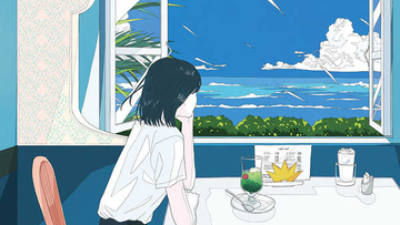 吉岡聖恵（いきものがかり）、ソロ楽曲「夏色のおもいで」メッセージ入り暑中見舞いポストカードの絵柄を解禁