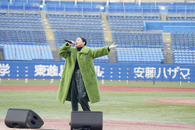 遥海、ヤクルトスワローズのファン感で山田哲人＆村上宗隆が入場曲に使用している2曲を歌唱！