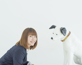 “ビクター犬”ニッパーが生誕130周年！ 山崎あおいが初代ニッパー大使に就任！