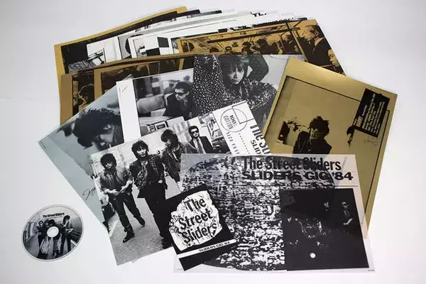 「THE STREET SLIDERS、40周年記念盤オリジナル収録曲＆アートワーク、グッズを一挙公開！」の画像