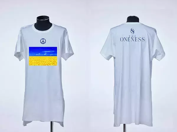 「SUGIZO、自身のアパレルブランドより「ウクライナ難民支援チャリティーTシャツ」を販売」の画像