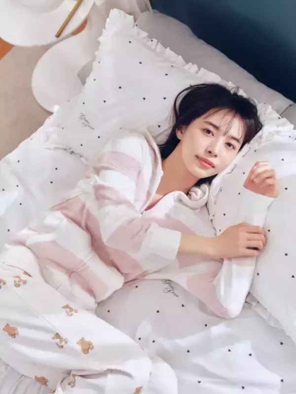 井桁弘恵、ジェラートピケ初のリカバリーウェアでリラックス…スペシャル動画も公開へ
