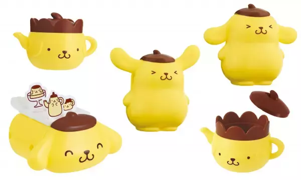 マクドナルド、ハッピーセット「ポムポムプリン」全6種　こものいれ、メモスタンドほか【詳細】