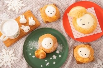 「miffy cafe tokyo」2周年記念　『かくれんぼミッフィーのもっちシュー』など新メニュー登場