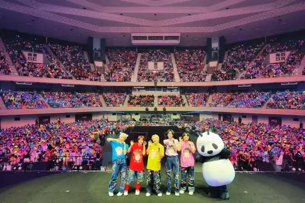 パンダドラゴン、2度目となる日本武道館単独公演を開催「これからも全力で突っ走っていく」