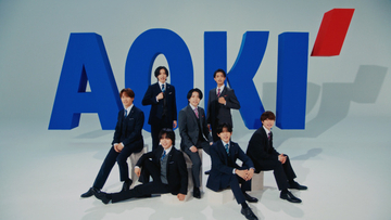 なにわ男子、仲の良さと、連携プレーが際立つメイキング映像公開　新CMで“あいうえお作文”も