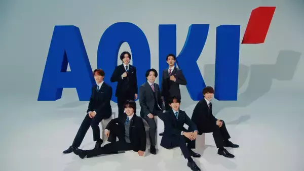 なにわ男子、仲の良さと、連携プレーが際立つメイキング映像公開　新CMで“あいうえお作文”も