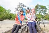「“自転車旅”MBS山崎香佳アナ＆CBC友廣南実アナ、地上波初共演　「アジア大会」をアピール」の画像1