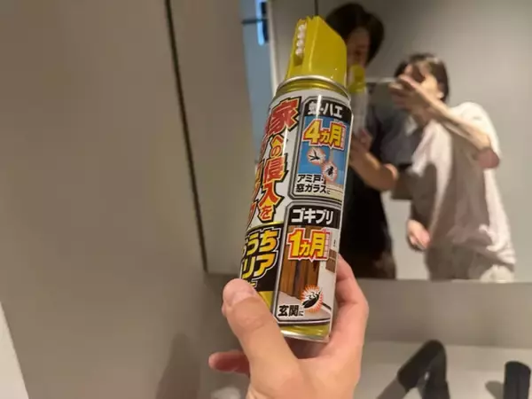 あいのり桃、新居に引っ越して3週間“害虫騒動”　悲鳴と一時パニック「Gの洗礼うけるの…早すぎない…？」
