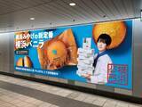 「横浜バニラ、初の大型ビジュアル広告が新横浜駅に掲出　CEO高橋優斗が登場」の画像1
