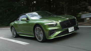 松任谷正隆、ベントレー『コンチネンタルGTC』に試乗「自分がおしゃれな人になったみたいに感じさせてくれる」