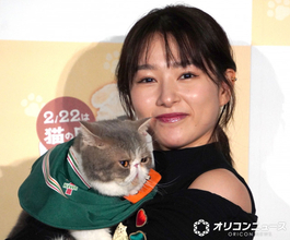 桜井日奈子、ネコ愛語る「とんでもない量の癒やしをくれる生き物」